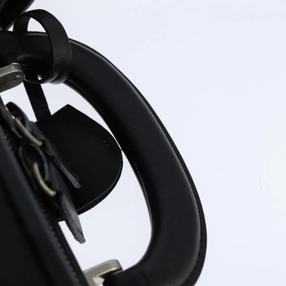 PRADA Business Bag Nylon Black Silver Auth bs30135 - Picture 8 of 16